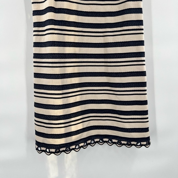 J. Crew striped dress sleeveless fit flare size 2 - Picture 3 of 12